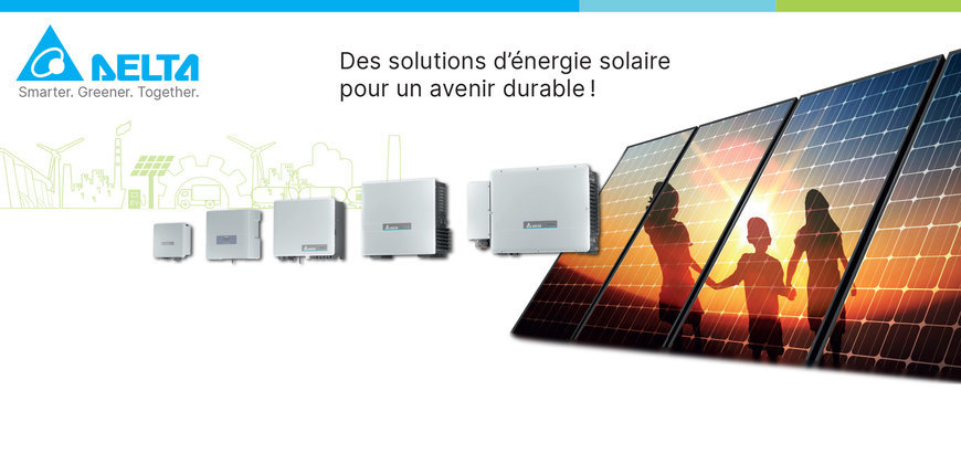 Delta présentera ses onduleurs triphasés de la série FLEX à haut rendement. à Energaia 2022
